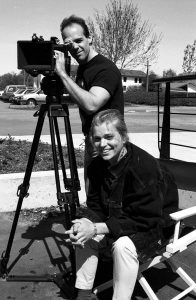 Film students Marco Ciccone and Cathy Golf, 1994.